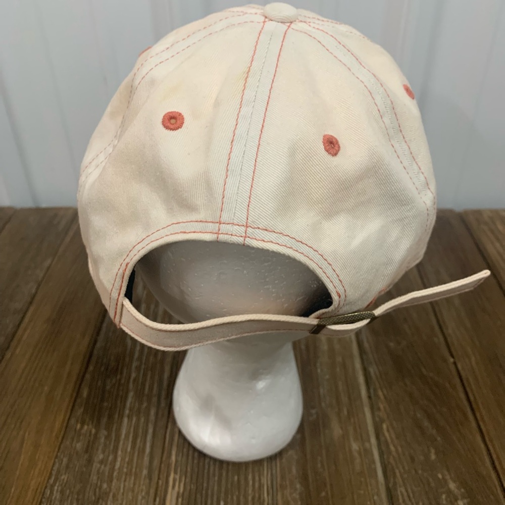 Women's Cream and Red Buckeyes 47’ Brand Hat - Picture 7 of 8